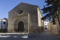 Romanesque church of Santa Cruz, Baeza, Province of Jaen, Andalusia, Spain Royalty Free Stock Photo