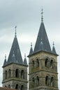 Romanesque church towers