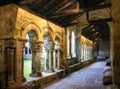 Romanesque cloister of Collegiata Santa Juliana