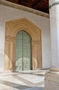 The Romanesque door of Monreale Cathedral Royalty Free Stock Photo