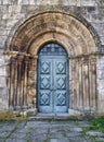 Romanesque door of Paderne monastery