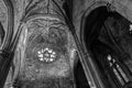 Romanesque and Gothic cathedral in the old town of Plasencia, Spain