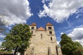 The Romanesque monastery church of Ocsa, Hungary