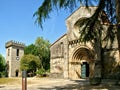 Romanesque monastery of Paco de Sousa in Penafiel Royalty Free Stock Photo