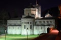 Romanesque monastery of Ripoll at night