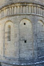 Romanesque and Mozarabic church of San Juan de Busa, route of the romanesque churches of the Serrablo, Huesca province, Aragon, Royalty Free Stock Photo