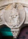 Romanesque pantocrator in Lugo cathedral Royalty Free Stock Photo