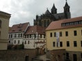 Romanesque Road in Magdeburg, Saxonyanhalt, Germany. Royalty Free Stock Photo