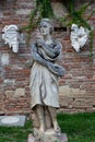 Muse roman statue teatro Olimpico, Olympic Theater, Vicenza, Italy