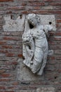 Putto roman statue teatro Olimpico, Olympic Theater, Vicenza, Italy