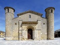 Romanesque style in Fromista, Palencia Royalty Free Stock Photo