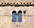Romanesque window Royalty Free Stock Photo