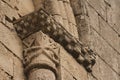 Romanesque window detail Royalty Free Stock Photo