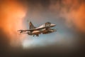 Romania Air Force F16 Fighting Falcon jet plane Royalty Free Stock Photo