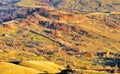 Romania Autumn Landscape in Traditional Village Royalty Free Stock Photo