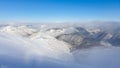 Romania, Baiului Mountains, Brocken Spectre.