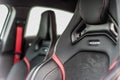 Romania, Brasov Sept 16, 2014: Mercedes-Benz A 45 2014 AMG interior