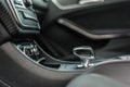 Romania, Brasov Sept 16, 2014: Mercedes-Benz A 45 2014 AMG interior