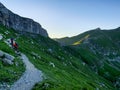 Romania, Bucegi Mountains, Cerdac Path Royalty Free Stock Photo