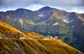 Romania, Carpathian mountains. Panoramic road Transfagarasan Royalty Free Stock Photo