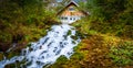 Romania. cascada 7 izvoare. 7 springs waterfall