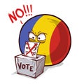 Romania country ball voting no