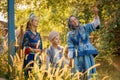 ROMANIA, DANUBE DELTA, AUGUST 2019: Romania Danube Delta people in Mila 23 village. Women in traditional costumes