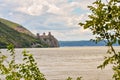 Romania Danube river landscape Royalty Free Stock Photo