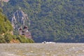 Romania Danube river landscape Royalty Free Stock Photo