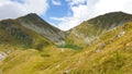 Romania, Fagaras Mountains, Capra Lake, perfect place for tenth.