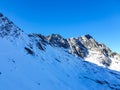 Romania, Fagaras Mountains, Negoiu Peak Royalty Free Stock Photo