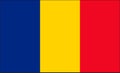 Romania Flag Design Vector Royalty Free Stock Photo