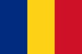 Romania flag. Official colors. Correct proportion. Vector