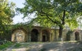 ROMANIA, Fortress of Suceva- 14 SEPTEMBER 2009: Inside the courtyard