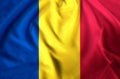 Romania flag illustration