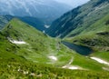 Romania mountain lake Royalty Free Stock Photo