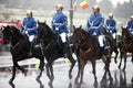 Romania National Day soldiers Royalty Free Stock Photo