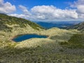 Romania, Parang Mountains, Mandra Lake.