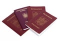 Romania : romanian passport Royalty Free Stock Photo
