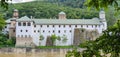 Cozia Monastery in the Olt valley - Romania Royalty Free Stock Photo