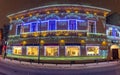 Romania Sotheby`s International Realty` building decorated for the winter holidays