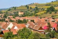 Romania summer countryside in Biertan