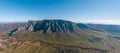 Romania - TorockÃÂ³ - SzÃÂ©kelykÃâ hills and rocks from drone view Royalty Free Stock Photo