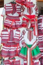 Romania traditional costumes Royalty Free Stock Photo