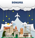 Romania travel background Landmark Global Travel And Journey Inf