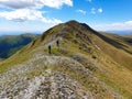 Romania, Valcan Mountains, Oslea Ridge.