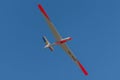 Aeroclub of Romania performing aerial acrobatics at BIAS 2023, Glider planes .