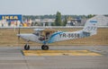 Aeroclub of Romania performing aerial acrobatics at BIAS 2023