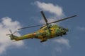 Romanian  Air Force Iar-330 Puma Socat helicopter Royalty Free Stock Photo
