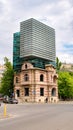 Headquarters of the Union of Architects(Uniunea Arhitectilor) from Romania,Bucharest 12 May 2024 Royalty Free Stock Photo